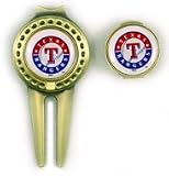 Texas Rangers Hat Clip Marker & Divot Tool