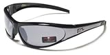 BK1 Sunglasses Wrap Style UV400 Lens for Baseball, Softball, Cycling, Golf, Kayaking & Active Lifestyles (Black & Gunmetal)