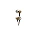 SENTRY HS401 PREMIUM STEREO EARBUDS WITH IN-LINE MIC GOLD BLACK