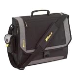 Targus XL Metro Messenger Notebooktasche bis 43,2 cm (17,0 Zoll), schwarz / grau
