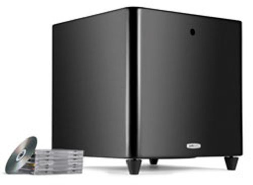 Polk Audio DSW PRO 600 12-Inch Powered Subwoofer (Single, Black)