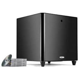 Polk Audio DSW PRO 600 12-Inch Powered Subwoofer (Single, Black)