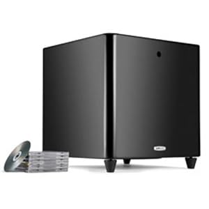 Polk Audio DSW PRO 600 12-Inch Powered Subwoofer (Single, Black)