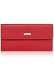 Huskies Wallet 100% Genuine Leather HK03-2024 RD- Red