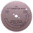 Crain Cutter 803 6 1/2" 100 Tooth Wood Saw Blade w/ 5/8" Arbor for 810 Supersaw