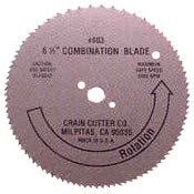 Crain Cutter 803 6 1/2" 100 Tooth Wood Saw Blade w/ 5/8" Arbor for 810 Supersaw