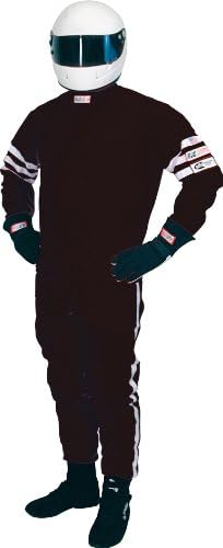 RJS Racing 1004-1-2X Black XX-Large Proban Single Layer Driving Jacket