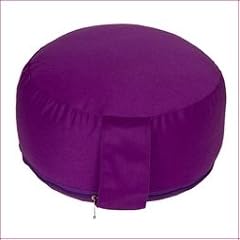 Meditationskissen Rondo Classic Lila mit abnehmbarem Bezug von yogabox