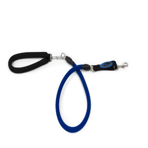 EZ Steps Low Impact Shock Absorbing Leash for Dog up to 125 lbs., Blue