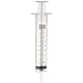 BD 305462 Plastic Non-Sterile Lab Syringe with Eccentric Tip, 10mL Capacity, 0.2mL Graduation (4 Boxes of 100)