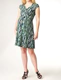 A Pea in the Pod Collection: Laundry By Shelli Segal Short Sleeve Faux Wrap Maternity Dress