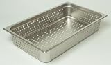 Perforated Pan Full Size- 12-3/4''W x 4''D x 20-3/4''L