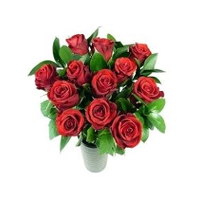Valentines 12 Red Roses