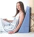 Alex Orthopedic - 5013-07-W - Back Wedge Bed Reading Pillow - White - 7 in.