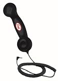 Please Hold! Retro Cell Phone Handset in Kit Kat Black