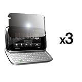 3 Pack of Premium Reusable LCD Mirror Screen Protectors for HTC Touch Pro 2 ....