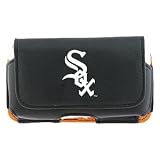 Official Licensed MLB - Chicago White Sox Universal Horizontal Pouch for Blackberry Bold 9780 / Curve 3G 9330 / Curve 3G / Torch 9800 / Bold 9700 / Storm2 9550 / Curve 8520 / Storm 9530 / Curve 8330 / Curve 8320 / Curve 8310 / Curve 8300