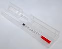 Single Syringe 1 Piece Case Color Clear