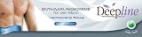Deepline Haarentfernungscreme f�r den Mann. L�sst die Haut sanft, geschmeidig und seidig auch intimbereich.