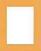 18x24 Mustard Yellow Picture Mats Mattes with White Core Bevel Cut for 12x18 Pictures
