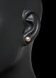 HinsonGayle Handpicked Ultra-Luster 7.5-8.0mm Naturally Pink Button Cultured Pearl Stud Earrings (Sterling Silver)