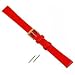 Red Leather Watchband for Mickey or Minnie Watch 14mm