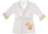 Boy and Girl Wrap-Me-Up-Robe by Carter's - white, 0-9mos.