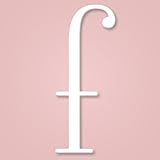 UPC 804534000419 product image for Wooden Wall Letter Hanging Initials Letter: F | upcitemdb.com