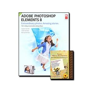 Adobe Photoshop Elements 8 with Learn Digital Scrapbooking DVD-ROM Adobe Photoshop Elements 8 with Learn Digital Scrapbooking DVD-ROM