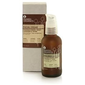 Pangea Organics Facial Cream, Nigerian Ginger, Sweet Lavender & Thyme, 2-Ounce Box