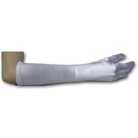 8 Button Elbow Length 15 inches Satin Gloves Assorted Colors