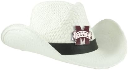 NCAA Mississippi State Bulldogs White Cowboy Hat