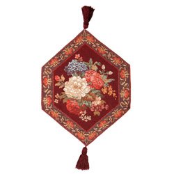 Griet Table Runner 13x16 by Luxury Lane