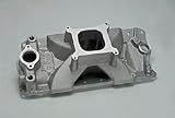 Bowtie II Victor Jr. Intake Manifold Non-EGR 3500-8000rpm Tall Chevy Small Block 262-400 Race For 4 bbl Carbs