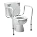 gf Lumex Adjustable Height VersaFrame Toilet Safety Rails/Frame/Arms Guard Hand Rail