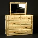 Viking Industries NW3CS10 Wilderness Ten Drawer Chesser Dresser,