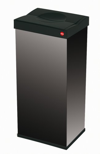 Hailo 6402-761 Großraum-Abfallbox mit Schwingdeckel Big-Box 60, schwarz Hailo 6402-761 Großraum-Abfallbox mit Schwingdeckel Big-Box 60, schwarz