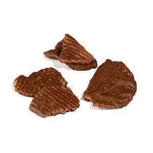 Milk Chocolate Potato Chips: 3LB Case by Asher