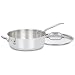 Cuisinart 733-24H Chef's Classic Stainless 3-1/2-Quart Saute Pan with Helper Handle & Cover