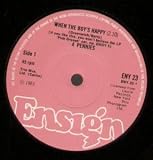 LITTLE ORPHAN GIRL/WHEN THE BOYS HAPPY 7 INCH (7" VINYL 45) UK ENSIGN 1979