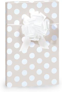 Pearl Dots Gift Wrap 15 Foot Roll Wrapping Paper