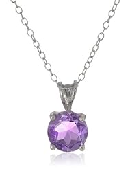 Sterling Silver 8mm Round Light Rope Chain Pendant Necklace, 18"