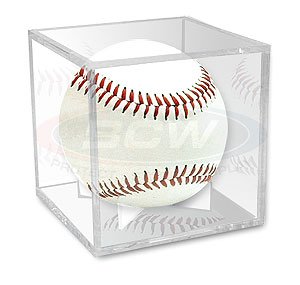 6 NEW Grandstand Baseball Holders LOT UV Coating