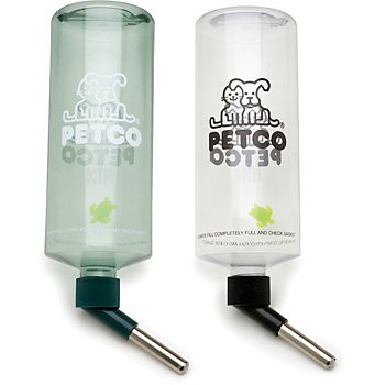 PETCO 32 Ounce Plastic Water Bottle for Small Animals 32 oz Color Assorted