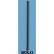 Solo 7 3/4" Black Jumbo Unwrapped Straws, 250 count