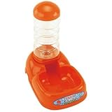 ペティオ PETIO ディッシュ 給水器付き  レッド