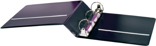 Cardinal BasicSelect Non-Stick ClearVue Round Ring Binder, 2 Inch Capacity, Letter Size, Black (67425)