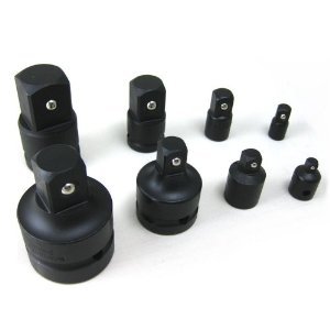 Professional Grade 8-piece Impact Socket & Adapters - Reducer Set On Sale