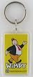 Wimpy Popeye Lucite Key Chain