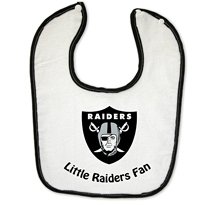 Oakland Raiders Baby Bib